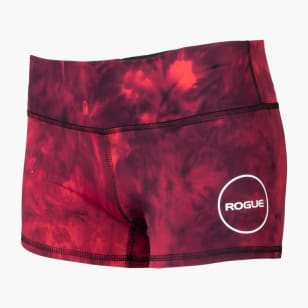 Red booty shorts crossfit store